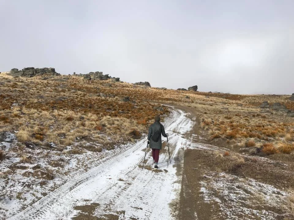 My AirBnB experience - ‘Spirit Walk’ - with my local host, Sonia outside Wanaka, New Zealand