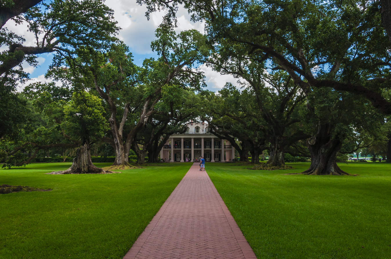 Oak Alley Plantation - personal photo from Dr. Matthew Cook and RESET funded project in 2014