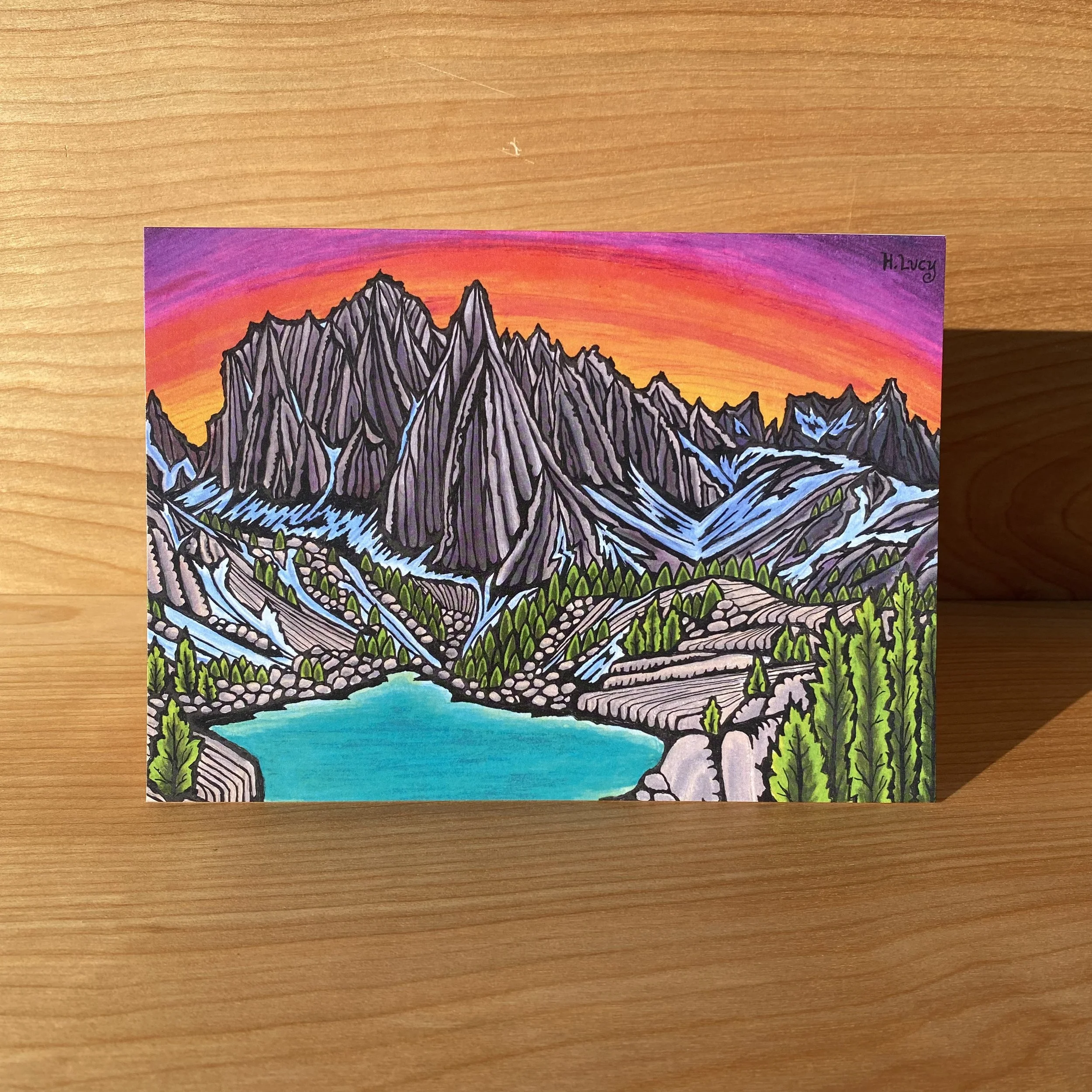 "Temple Crag" Notecard