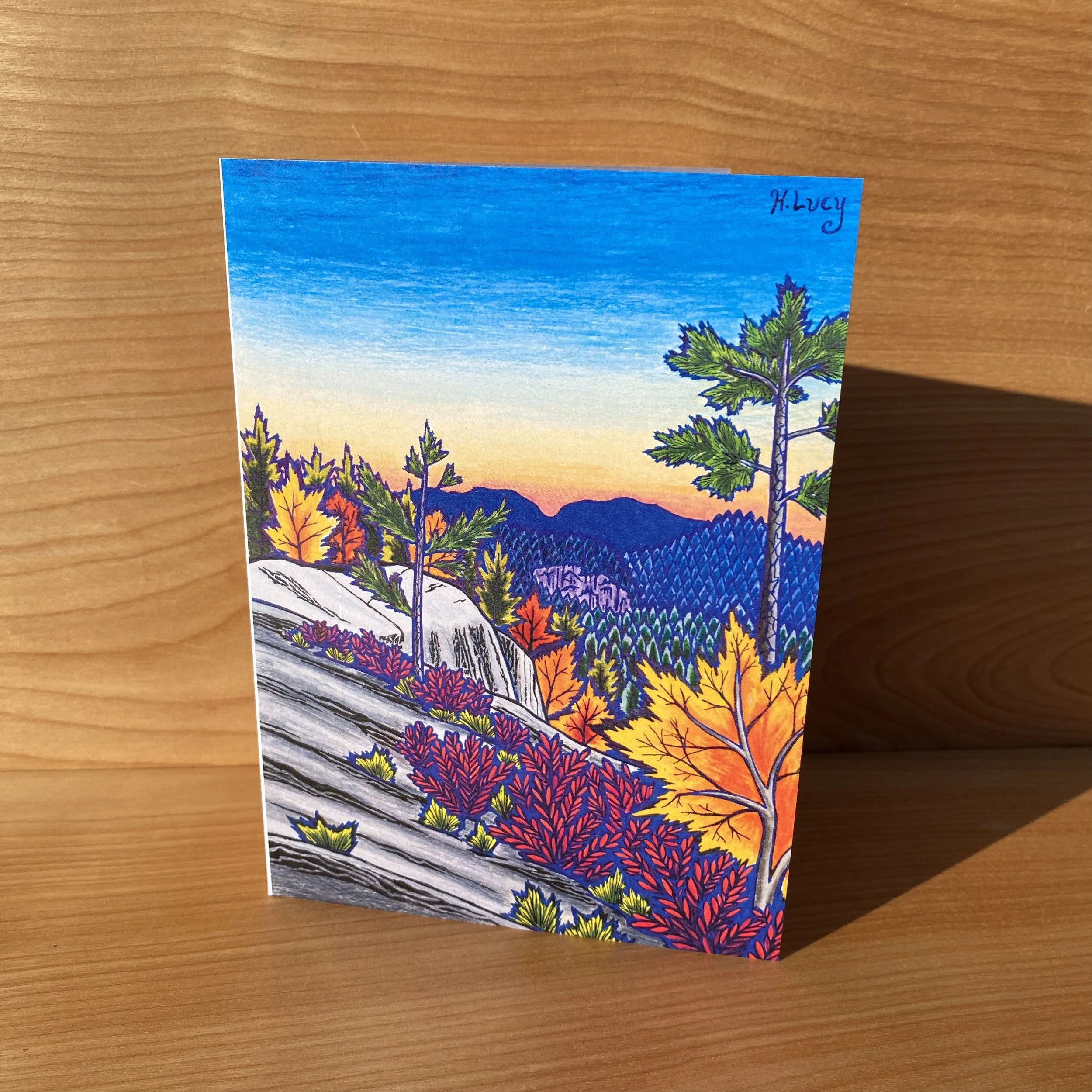 "From the Top of the Prow" Notecard