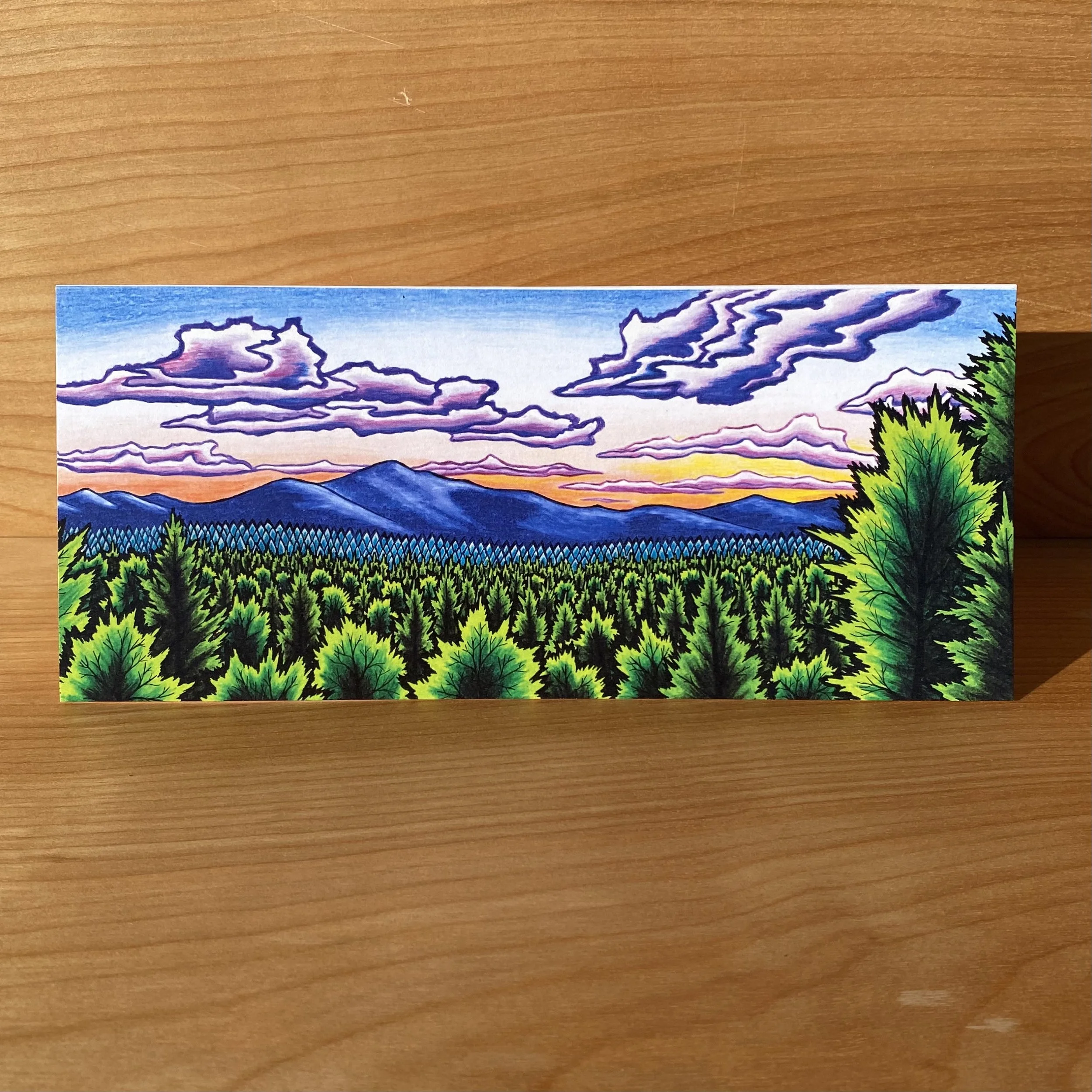 "Kearsarge from the Kanc" Notecard