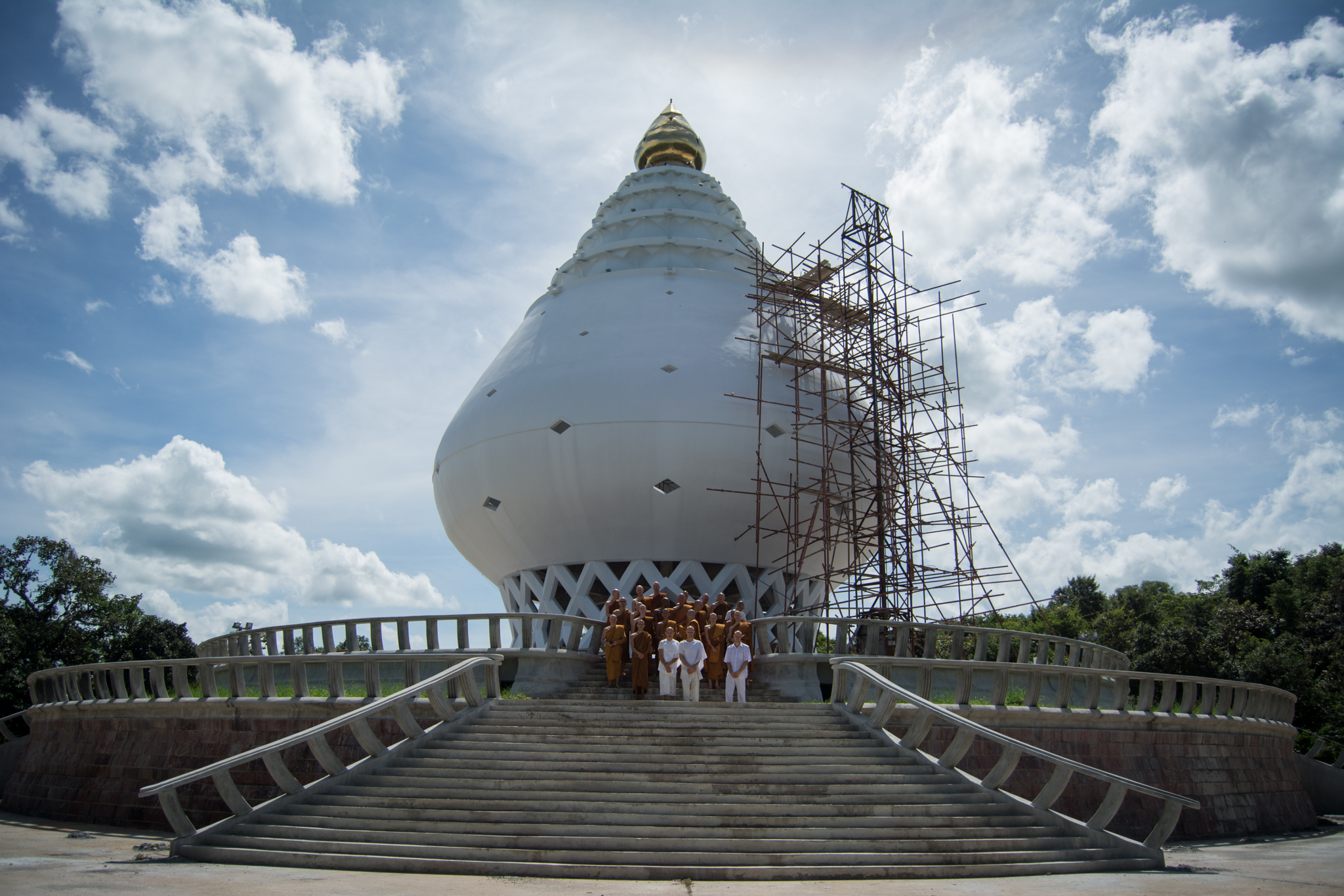 Phra Mongkonkittithada's Memorial Site at Wat Pah Vivek