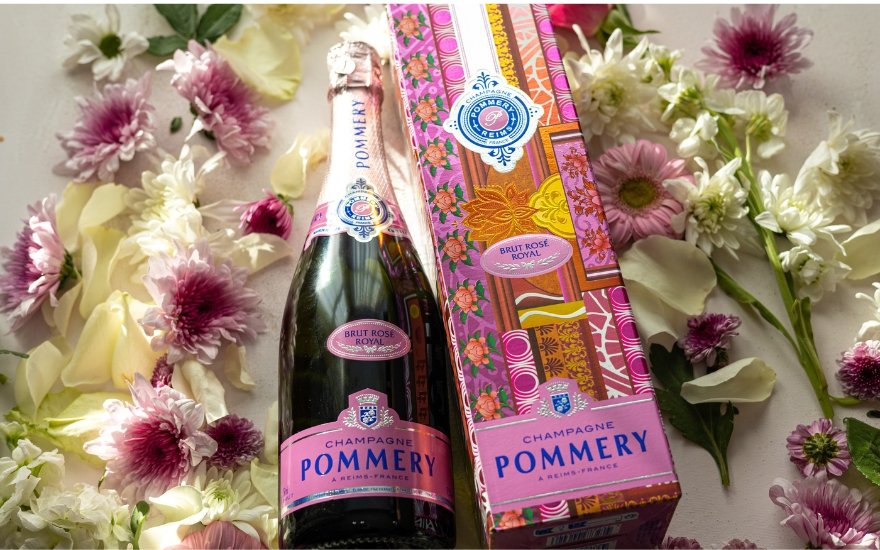Pommery Rosé Royal Drinkers Three — Brut — Spirits Champagne The