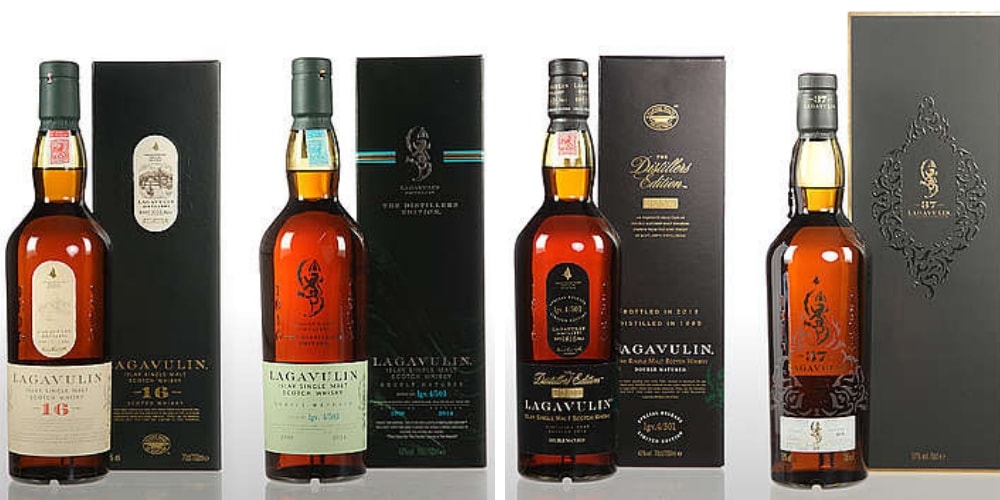 Peated_Whisky_lagavulin-range-bottles-the-three-drinkers.jpg
