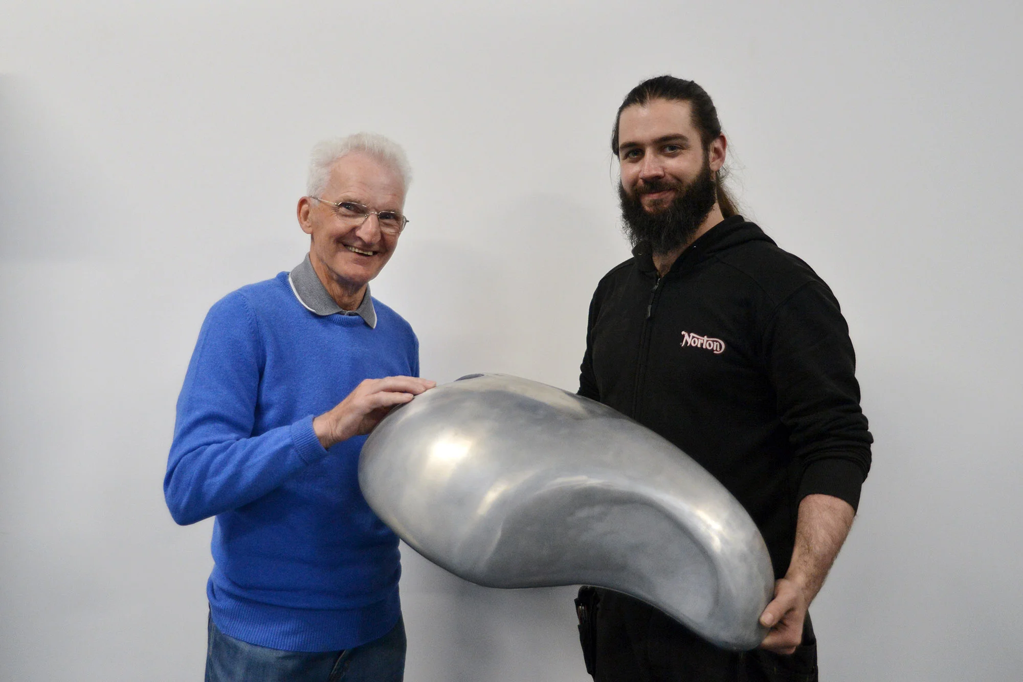 Denis McBain with Bobby Teahan
