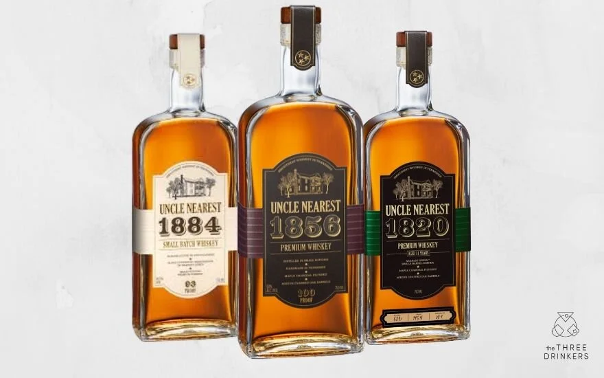 Uncle nearest whiskey the three drinkers