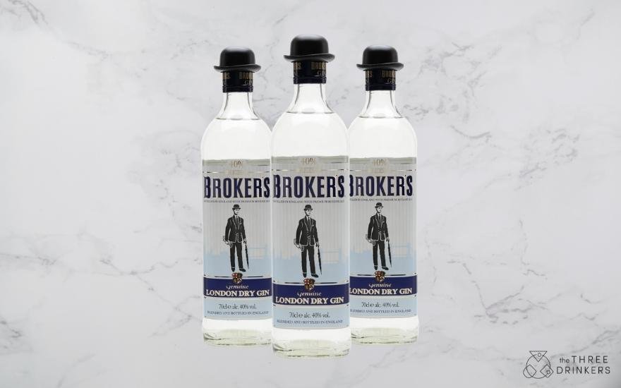 Broker's Gin — Spirits — The Three Drinkers