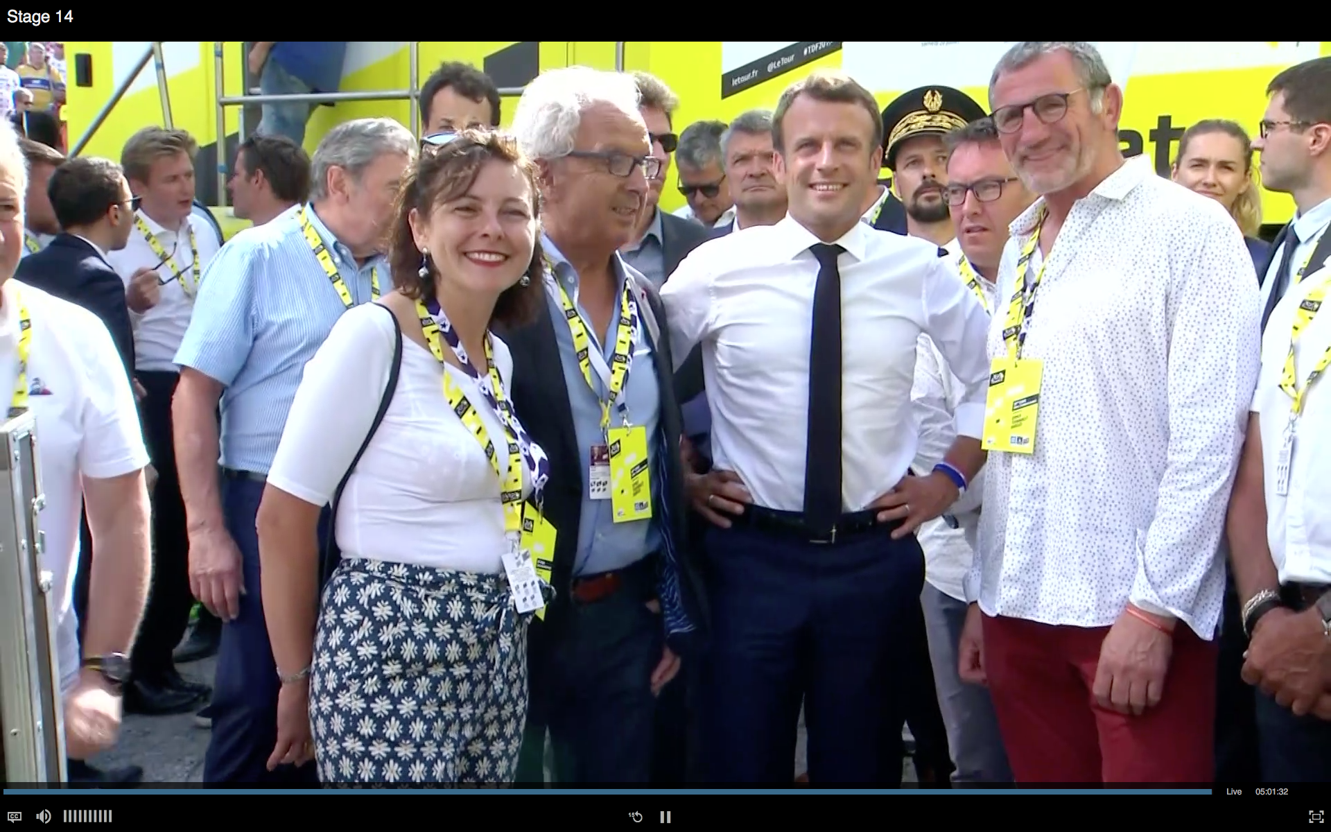 Welcome to the Tour Mr. President