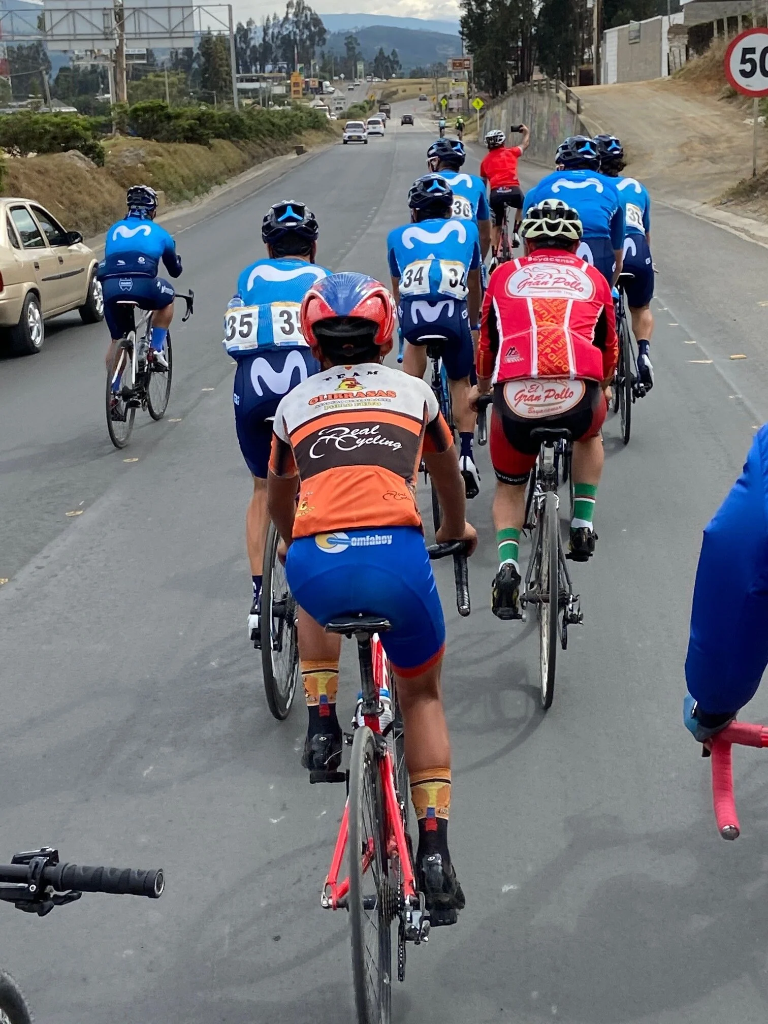 Riding Home with Movistar