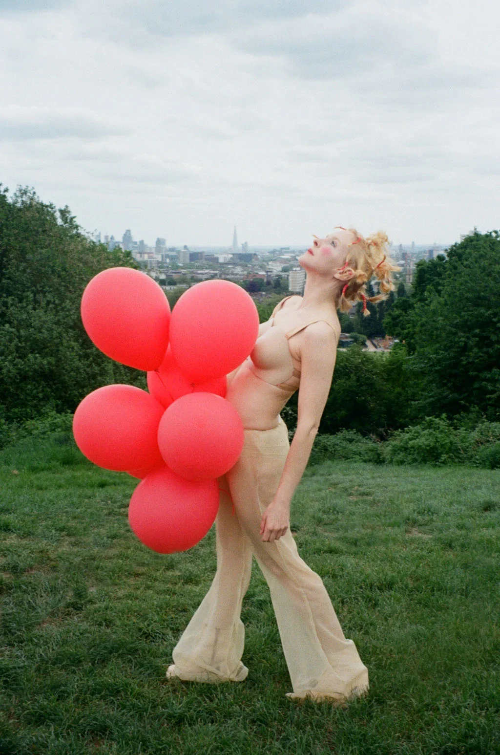 Red DEAD ANGEL series taken by Yasmine Akim