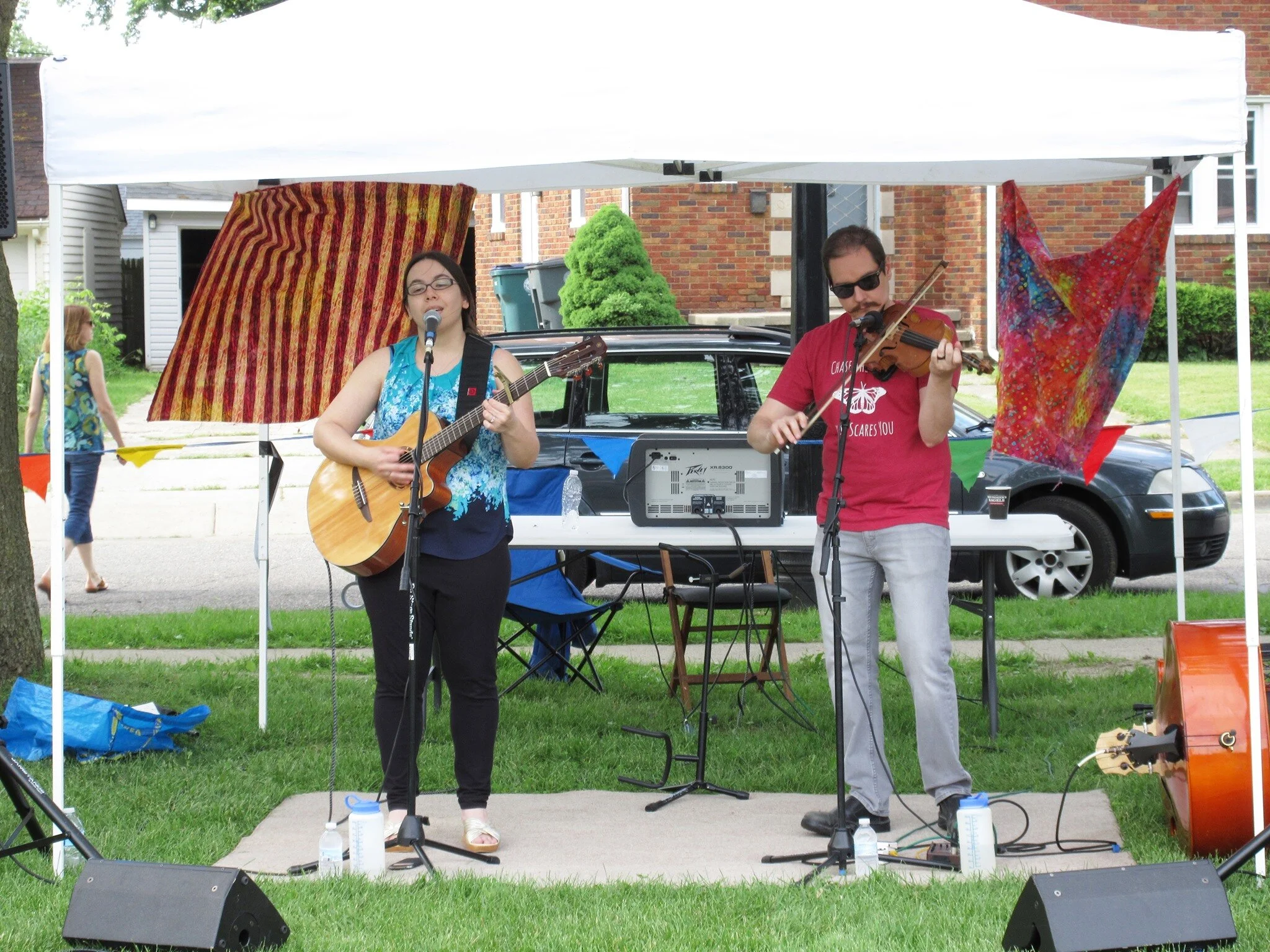 Tania and Jonathan Watt at Pumpstock.jpg