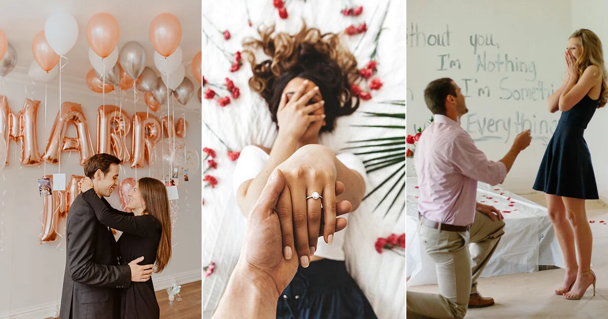 IDEAS ORIGINALES PARA HACER UNA PROPUESTA DE MATRIMONIO.