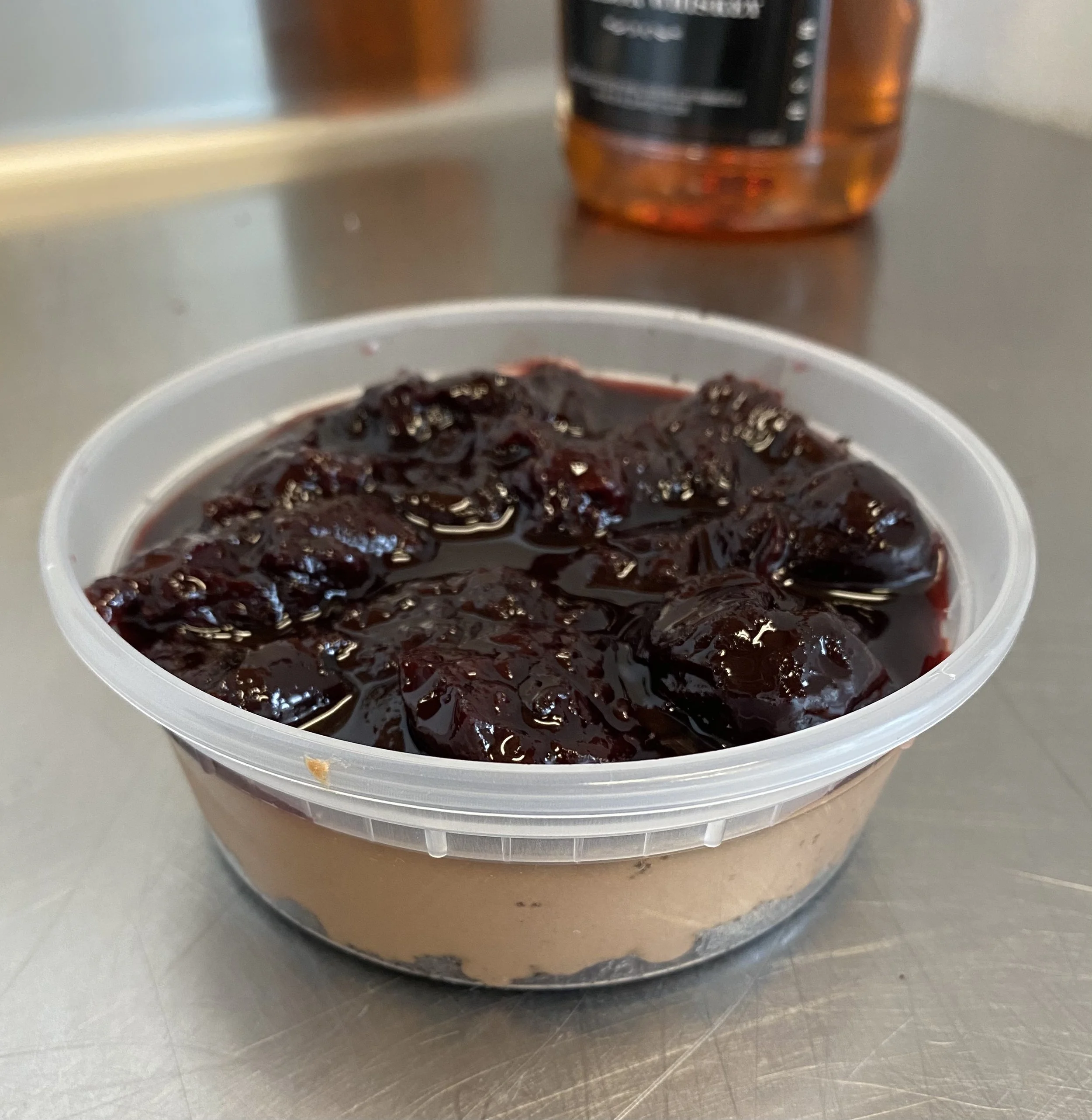 Cashew Cheesecake of the Month:  Black Forest