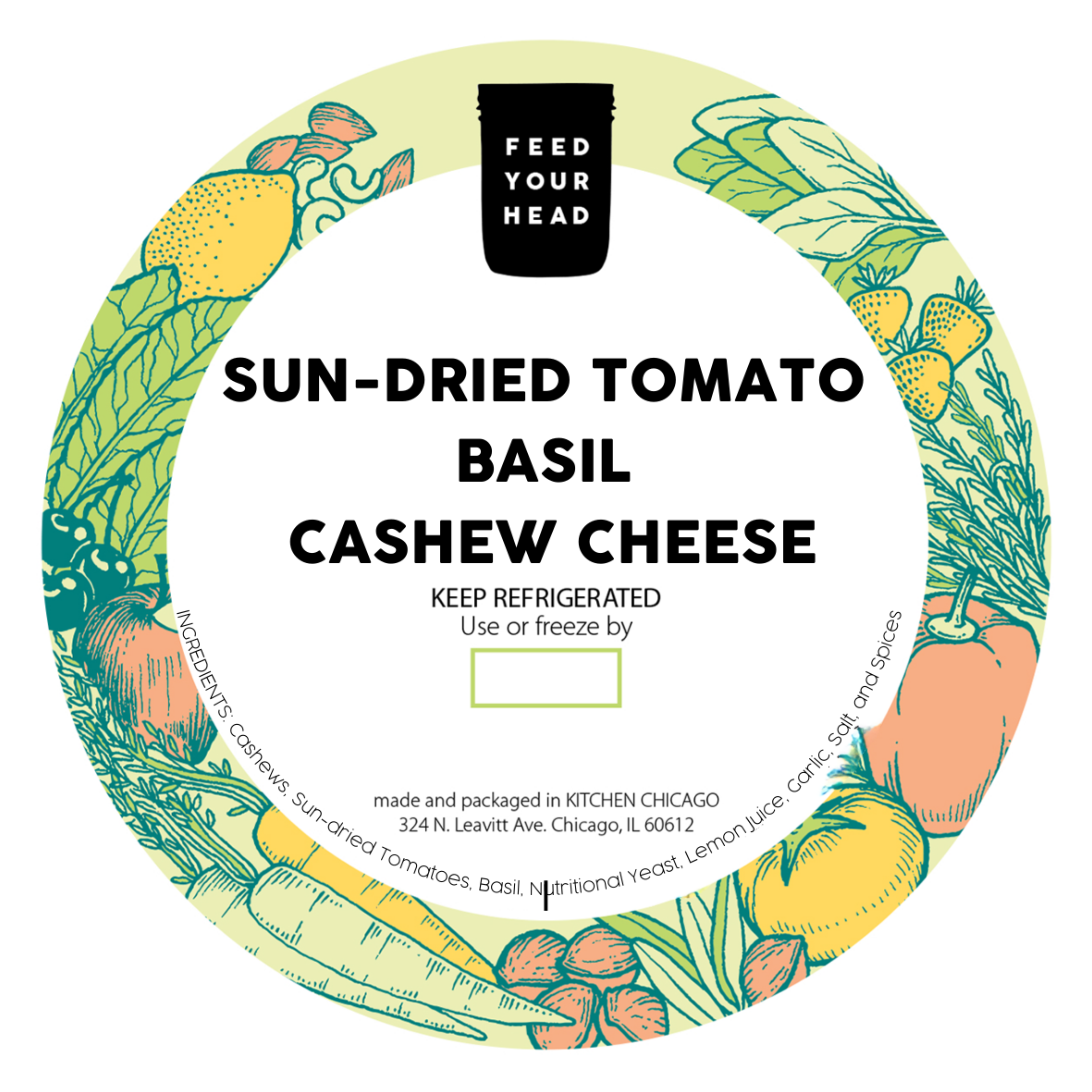 Featured Cheese of the Month:  Sun-dried Tomato Basil