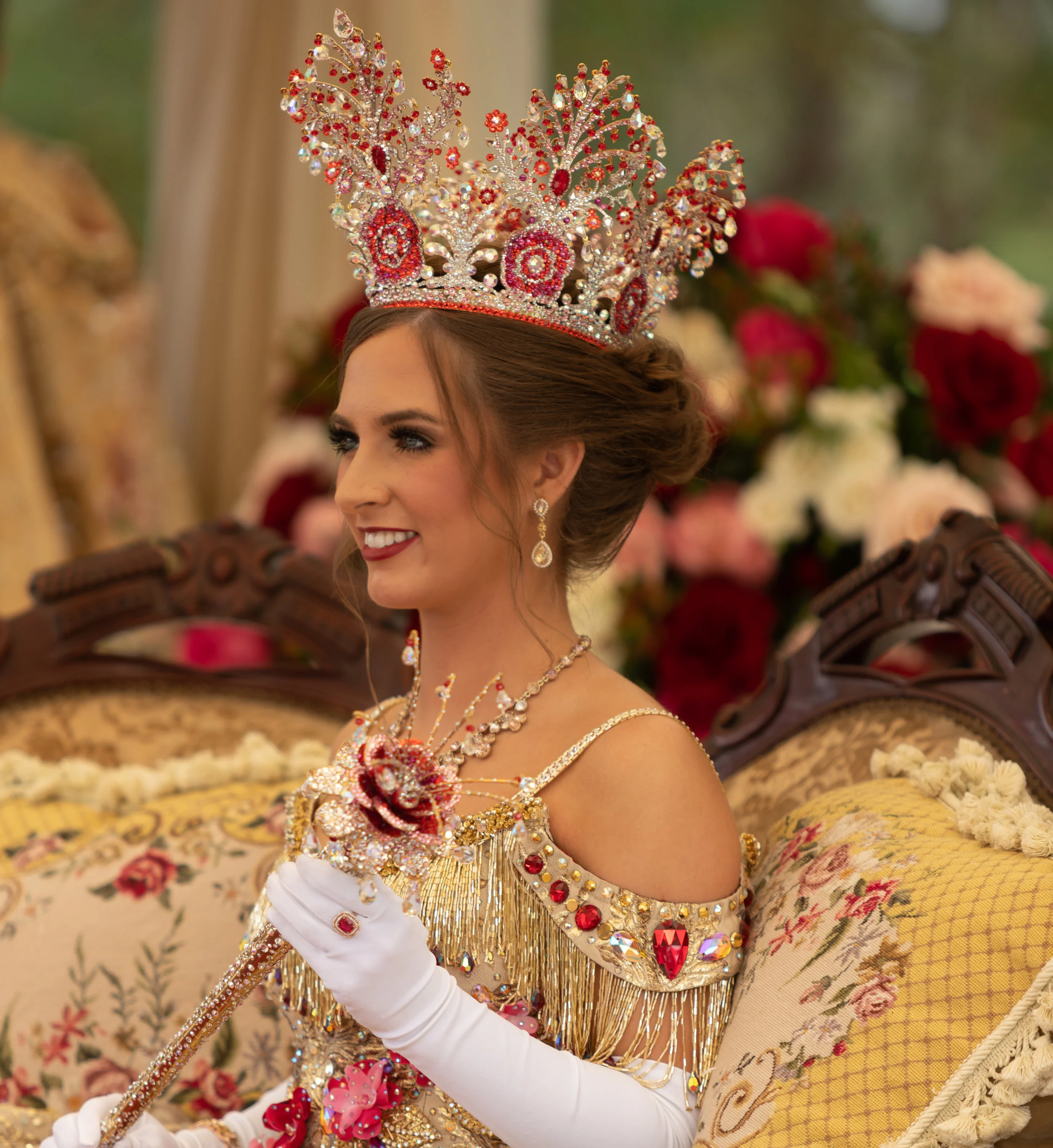 2018 Queen's Tea at Tyler Rose Garden