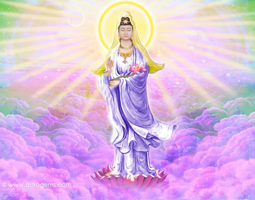 Quan Yin's Lavender Flame Reiki