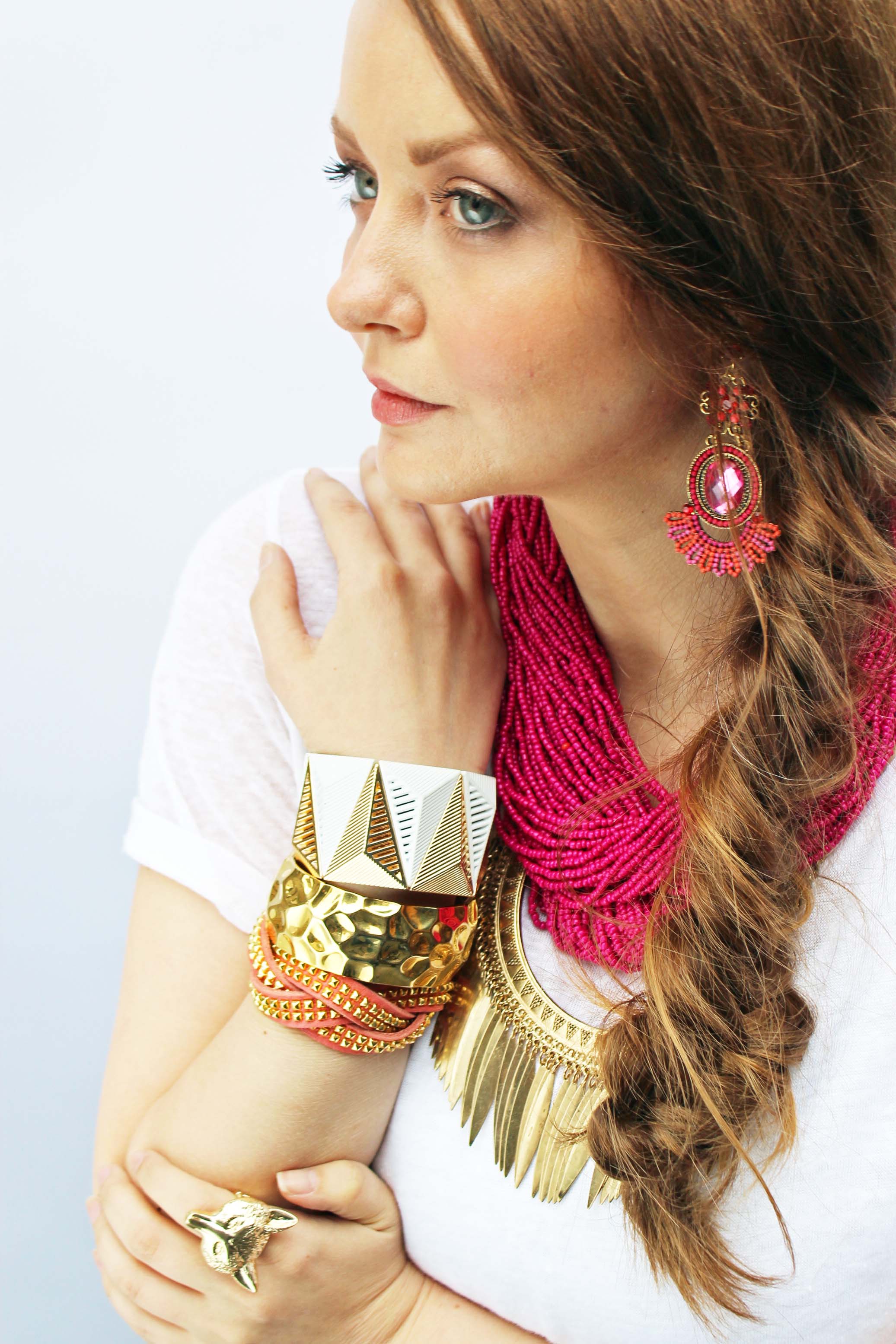 Fishtail Braid/Metallic Eyes