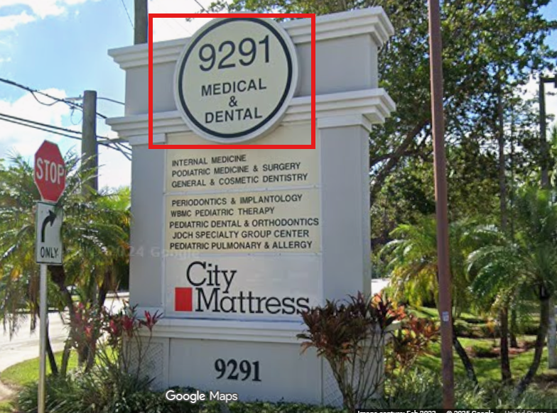 9291 Glades Monumnet Sign