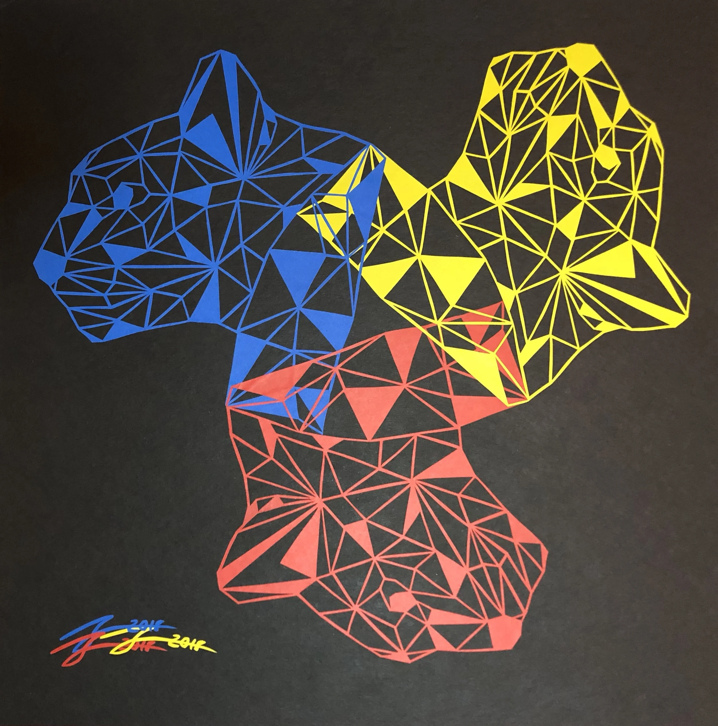 Cougar (Blue, Yellow, Red)