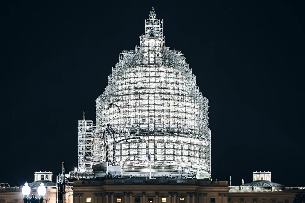  Some work being done on the Capital Building which kind of ruined my view, but I actually like how the image came out. 