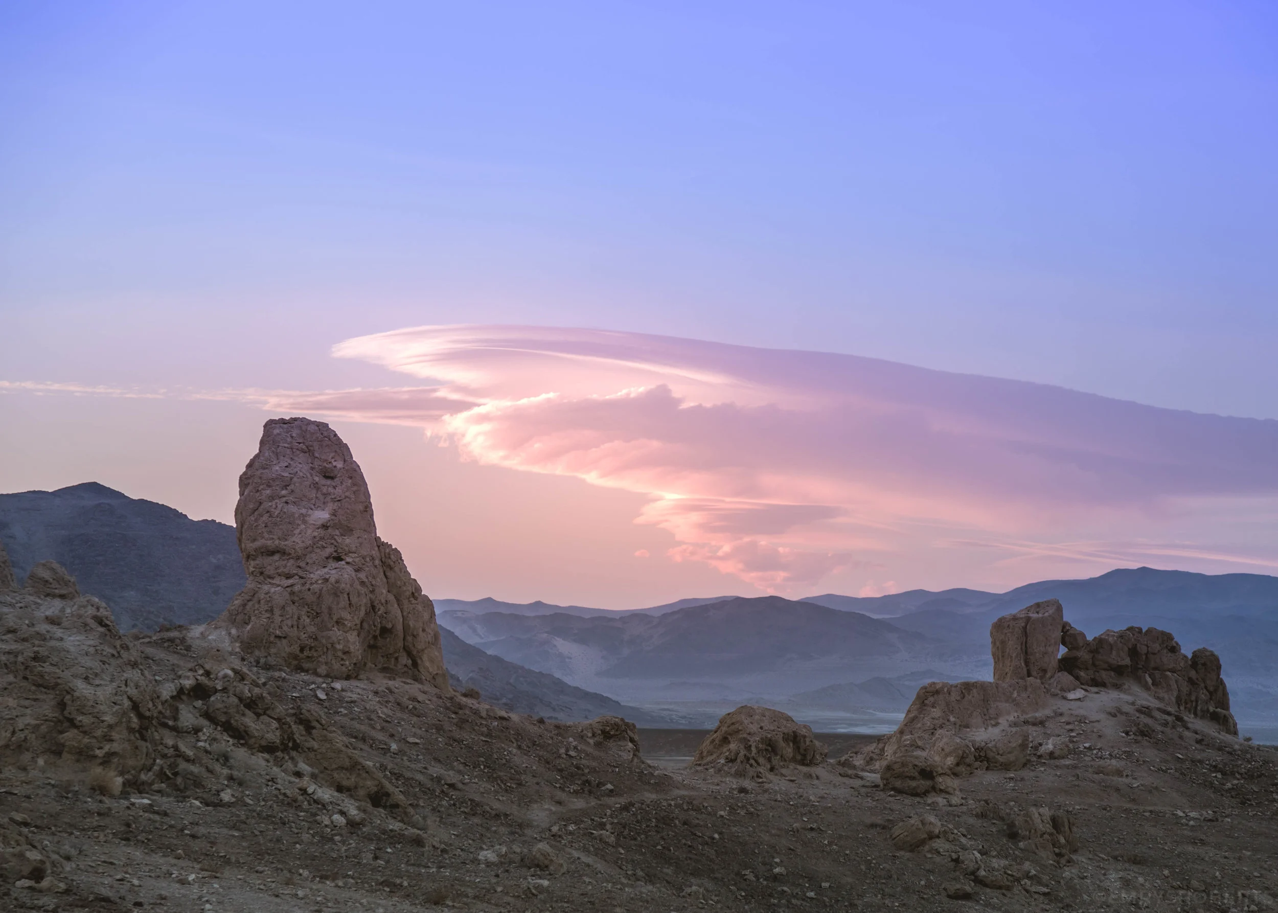 Trona Pinnacles, Searles Lake, California