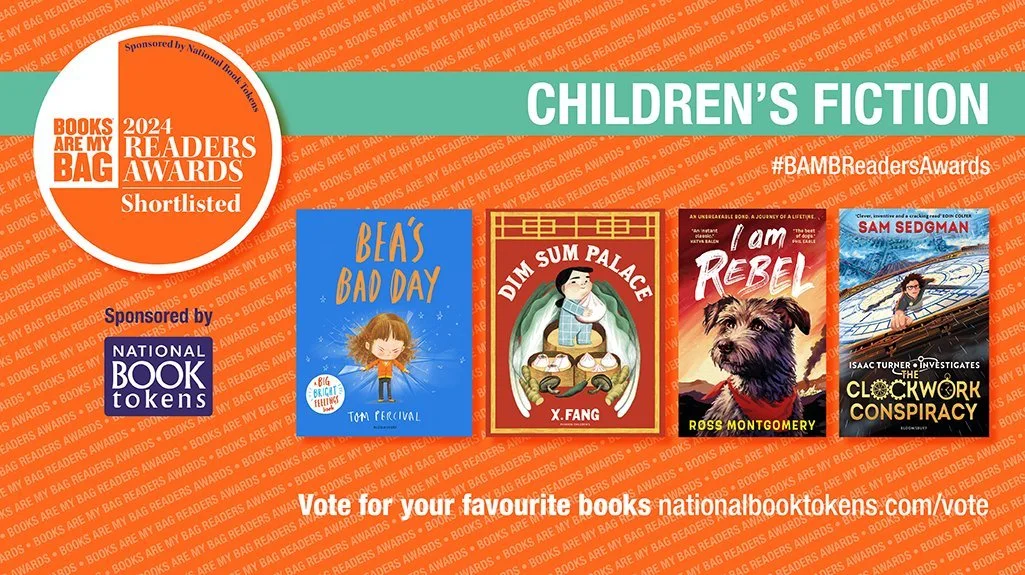 'The Clockwork Conspiracy' shortlisted for Books Are My Bag Readers' Awards!