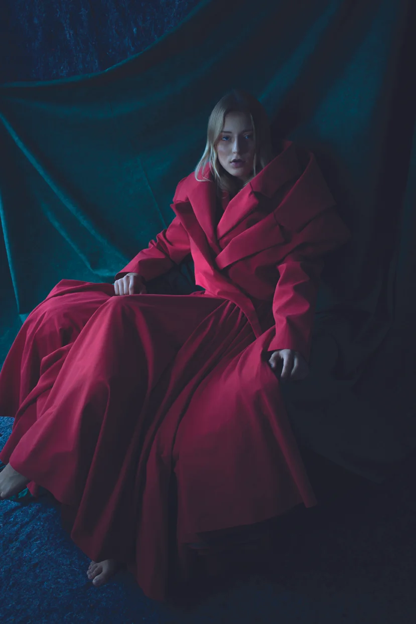 the red dress
