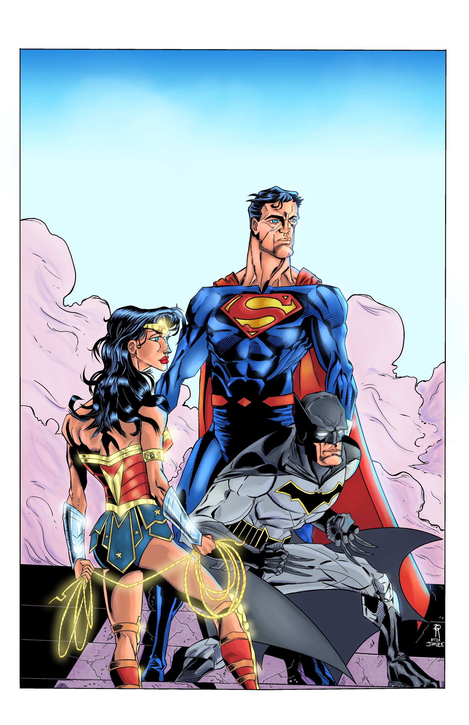 Trinity (Superman/Batman/Wonder Woman) — The Art of Mental Pablum