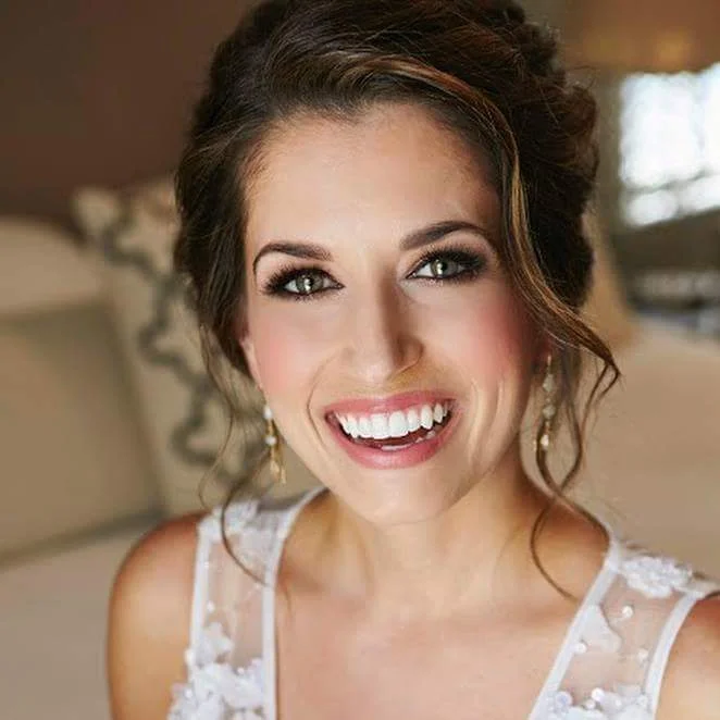 On location wedding makeup for Michigan Bride Rachel