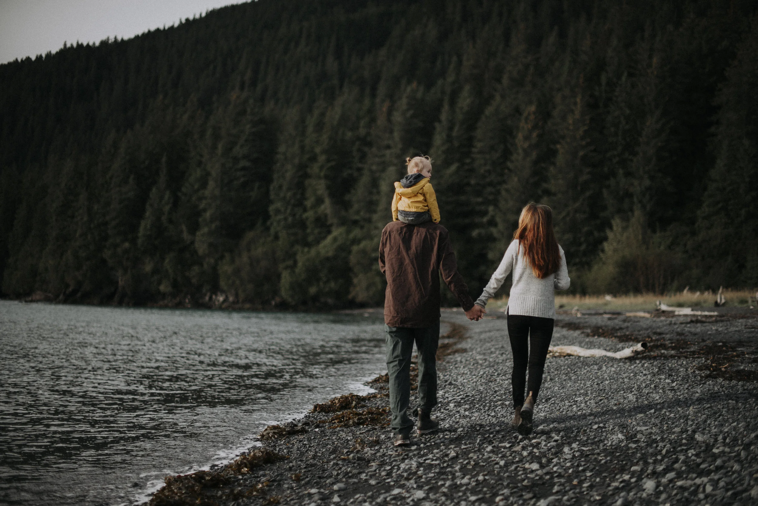 Family Beach Day | Lowell Point Beach | Seward, Alaska