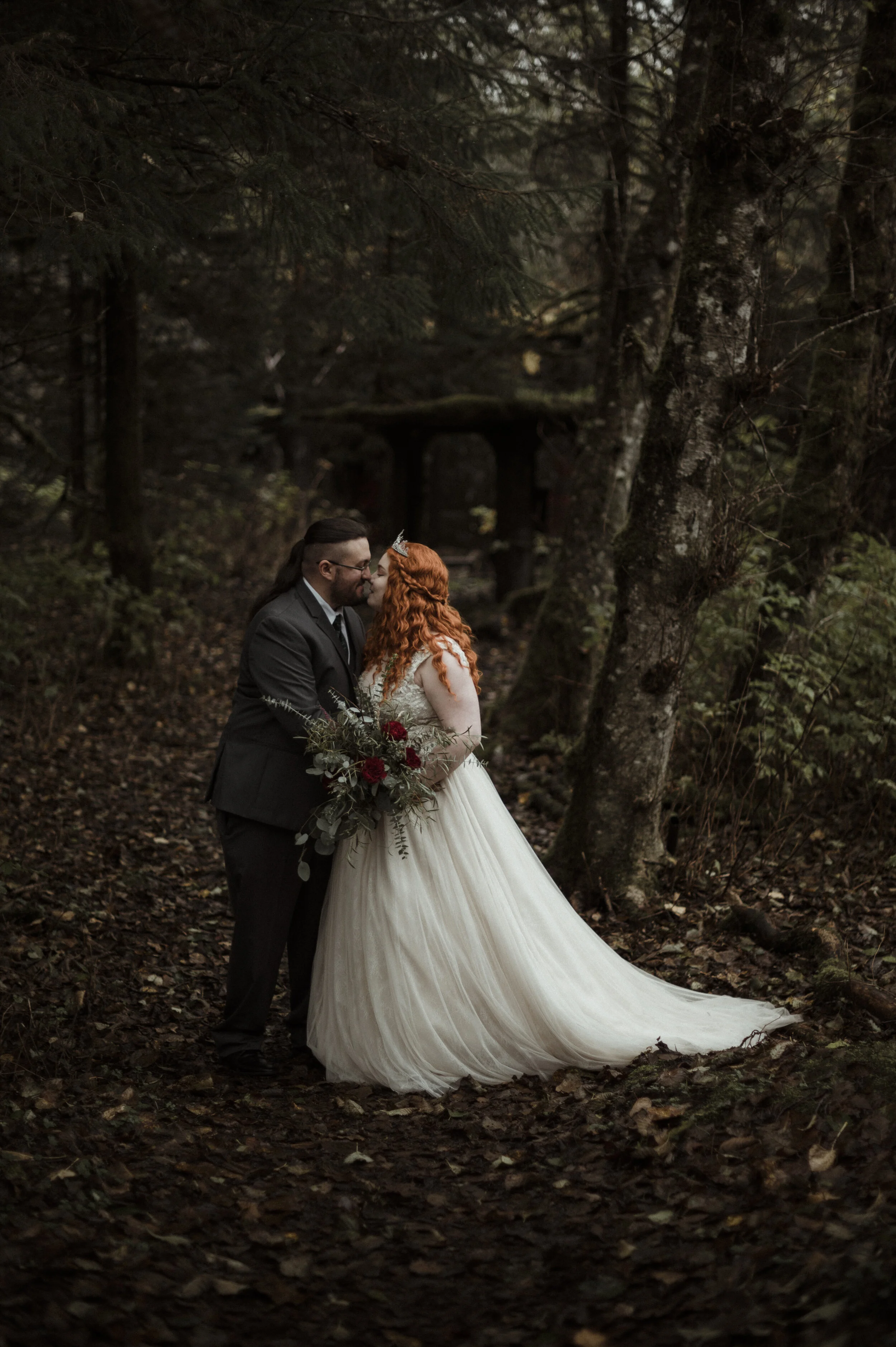 Enchanted Elopement at Sandy Beach in Juneau, AK | Bailey + Thayne
