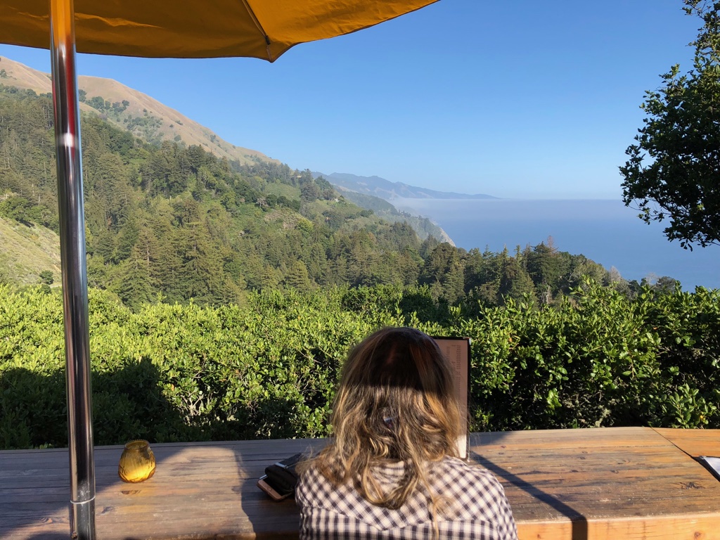 The million dollar view from Nepenthe