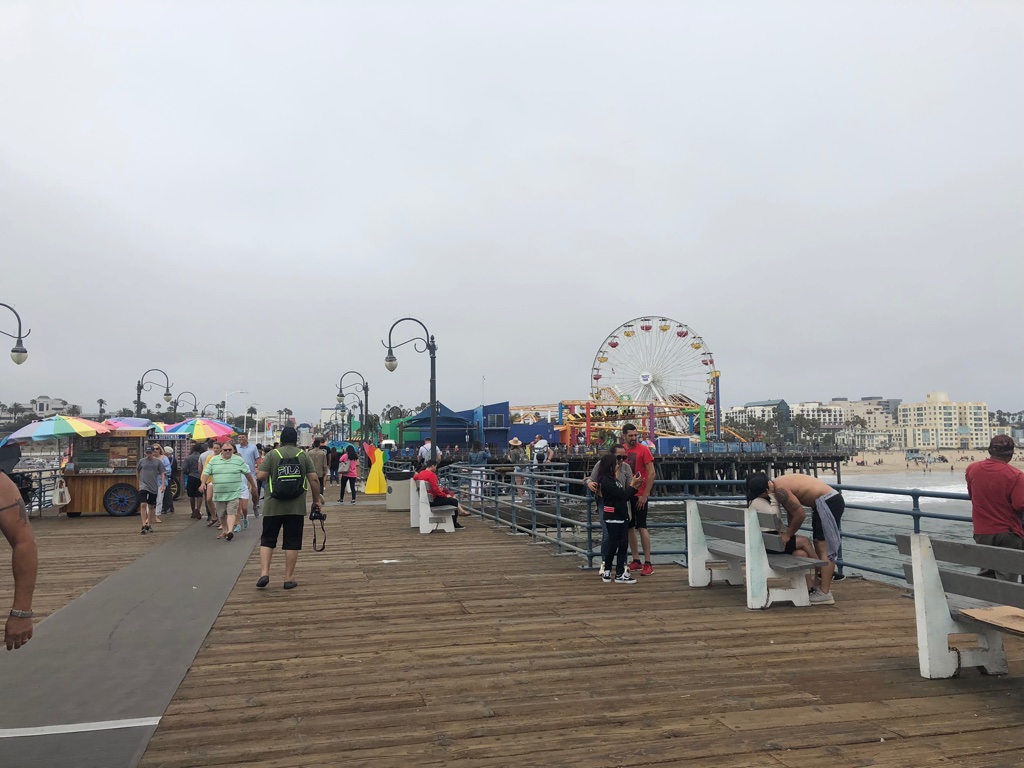 Santa Monica Pier hello