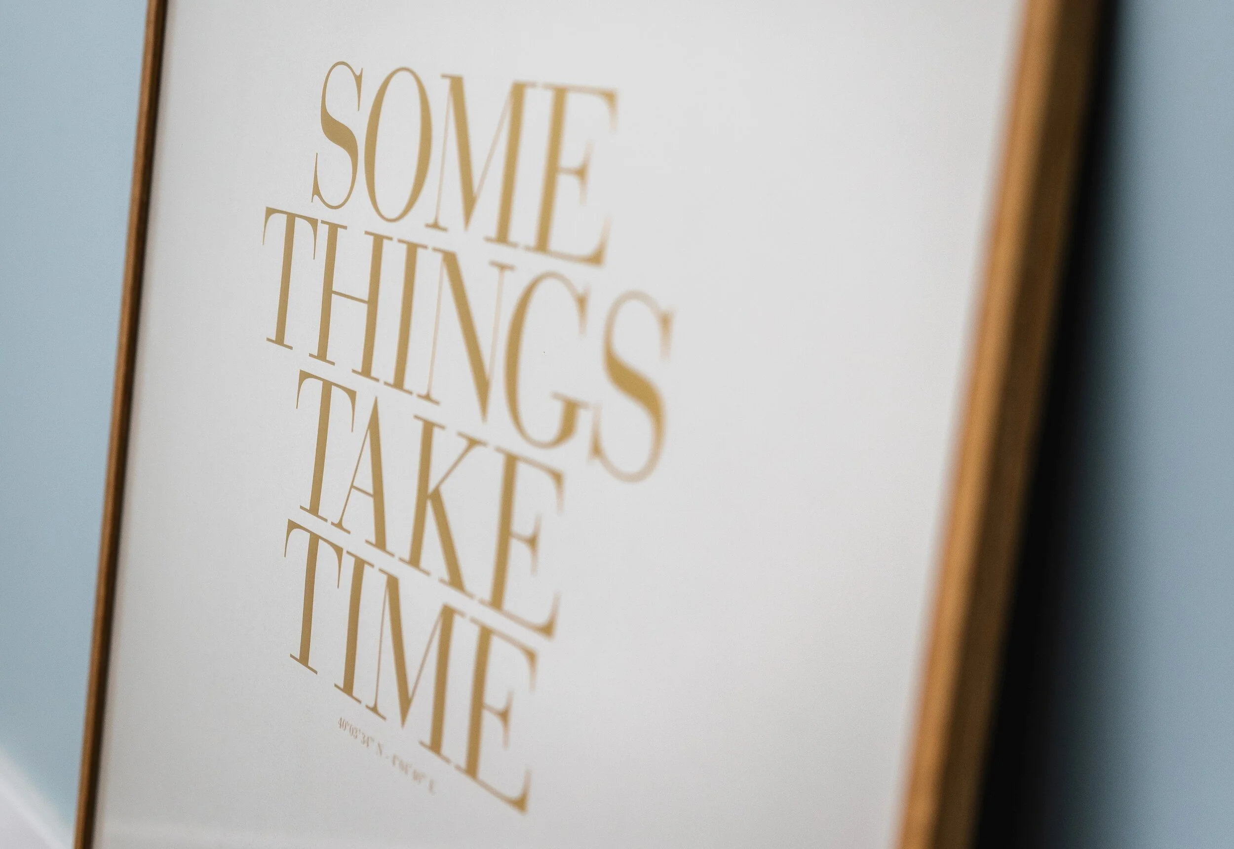 Change and Forming New Habits