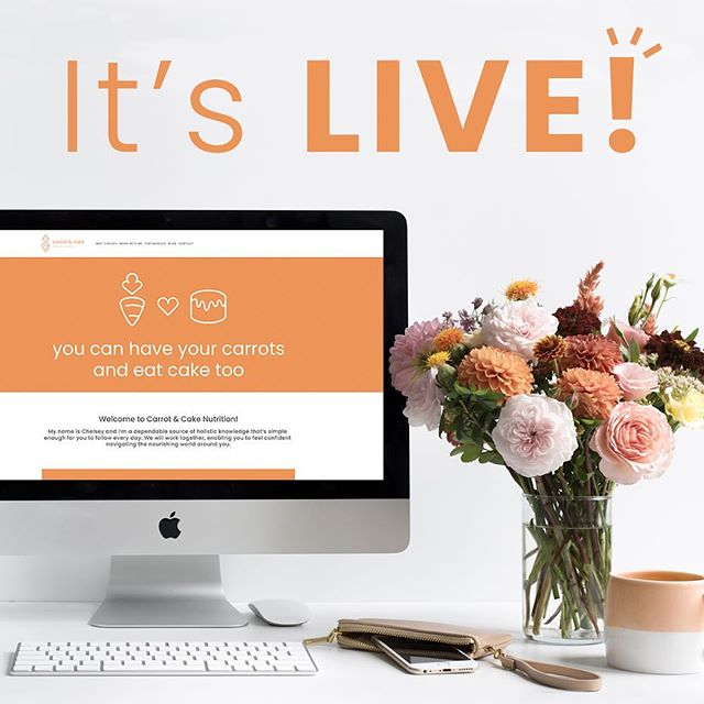 It's a-live!! ✨
My website is officially live!

Myself and my designer have worked endlessly for this and I'm so excited to be that much closer to sharing everything I know and helping others take back their health!
-
-
Please follow and tag friends 