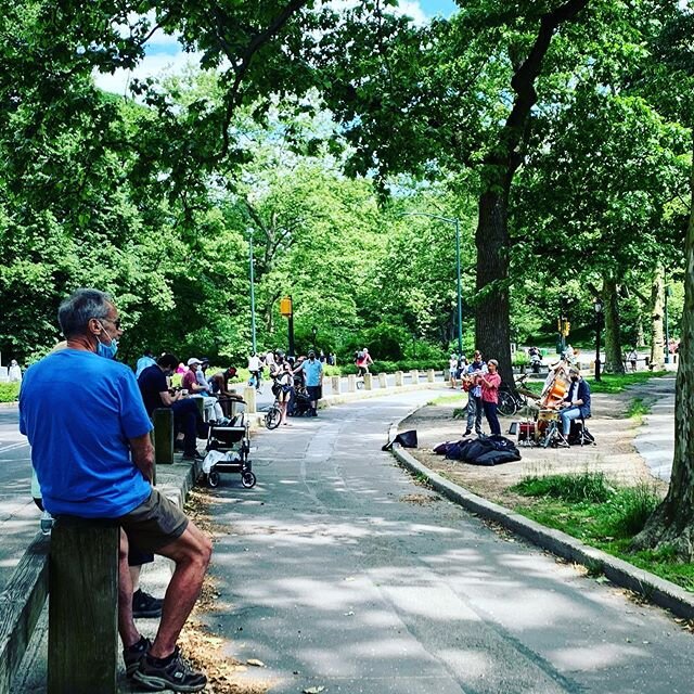 #nyc #jazz #centralpark #socialdistancing