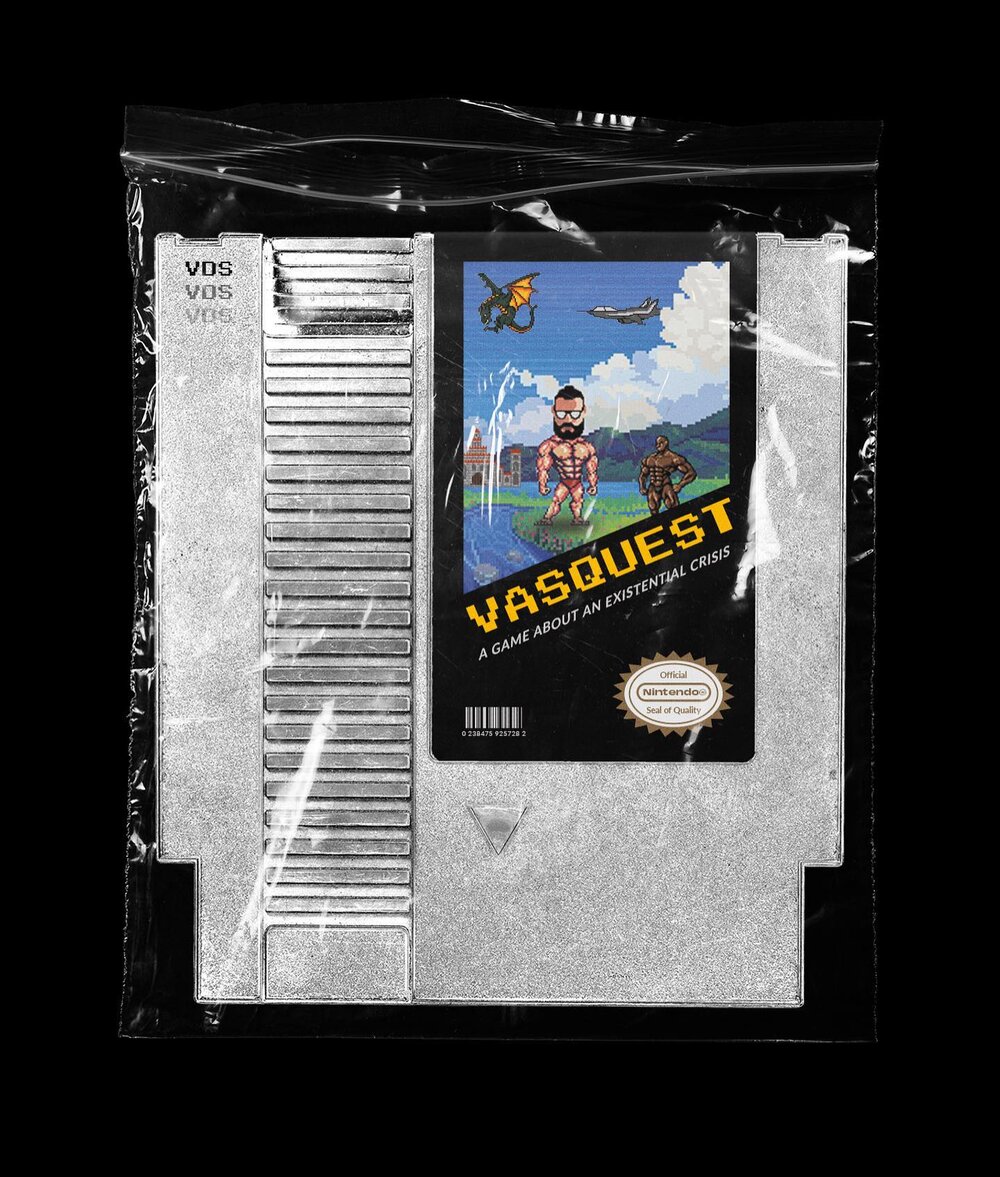 My friend @vasdoesstuff likes video games, and I like my friend Vas, and someone told me recently I was too serious, so I decided to design a game called &ldquo;VASQUEST&rdquo; to address all of that, where the quest is existential in nature and the 