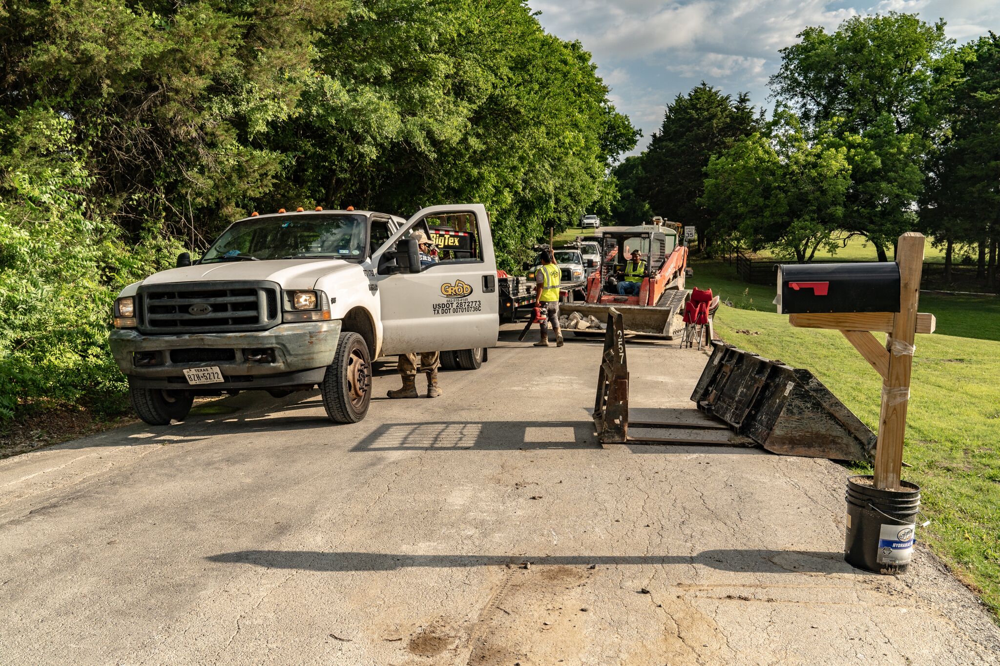 Grod Construction LLC brought the project in early.