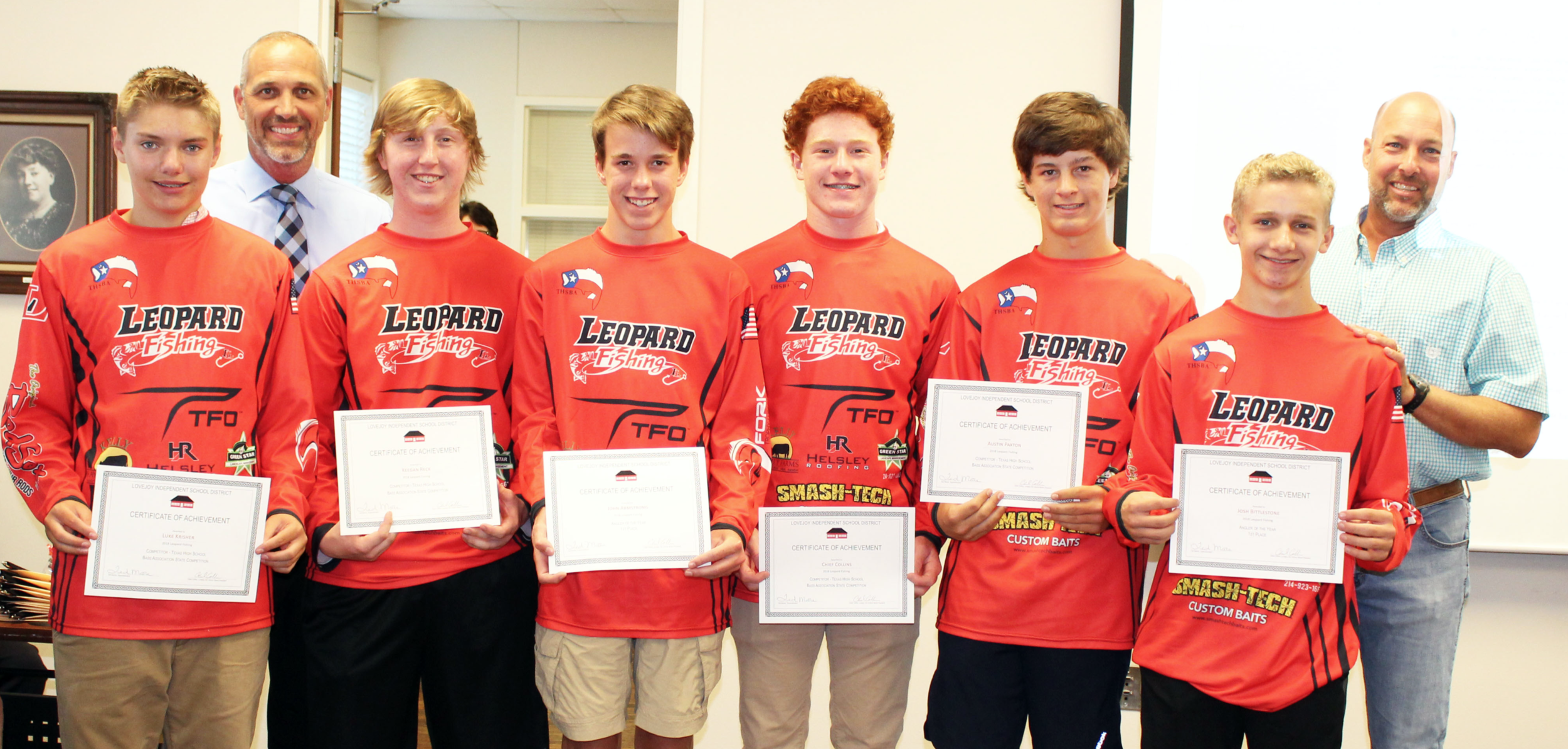Lovejoy High School Fishing Team