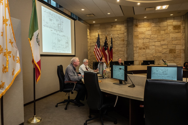 Fairview Planning and Zoning Commission Members (From left); Vice Chairman Pat Friend, Chairman Sim Israeloff, Ricardo Doi and John Cox.