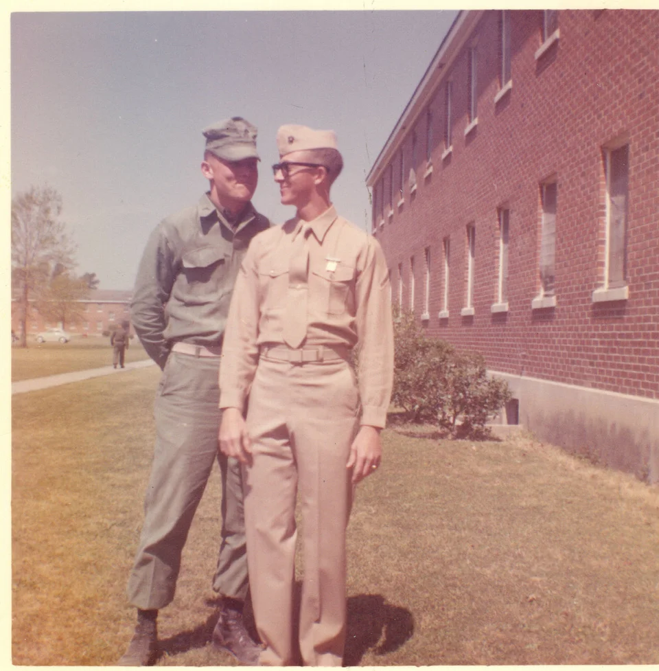 PFC John Martin at Camp Pendleton, 1961