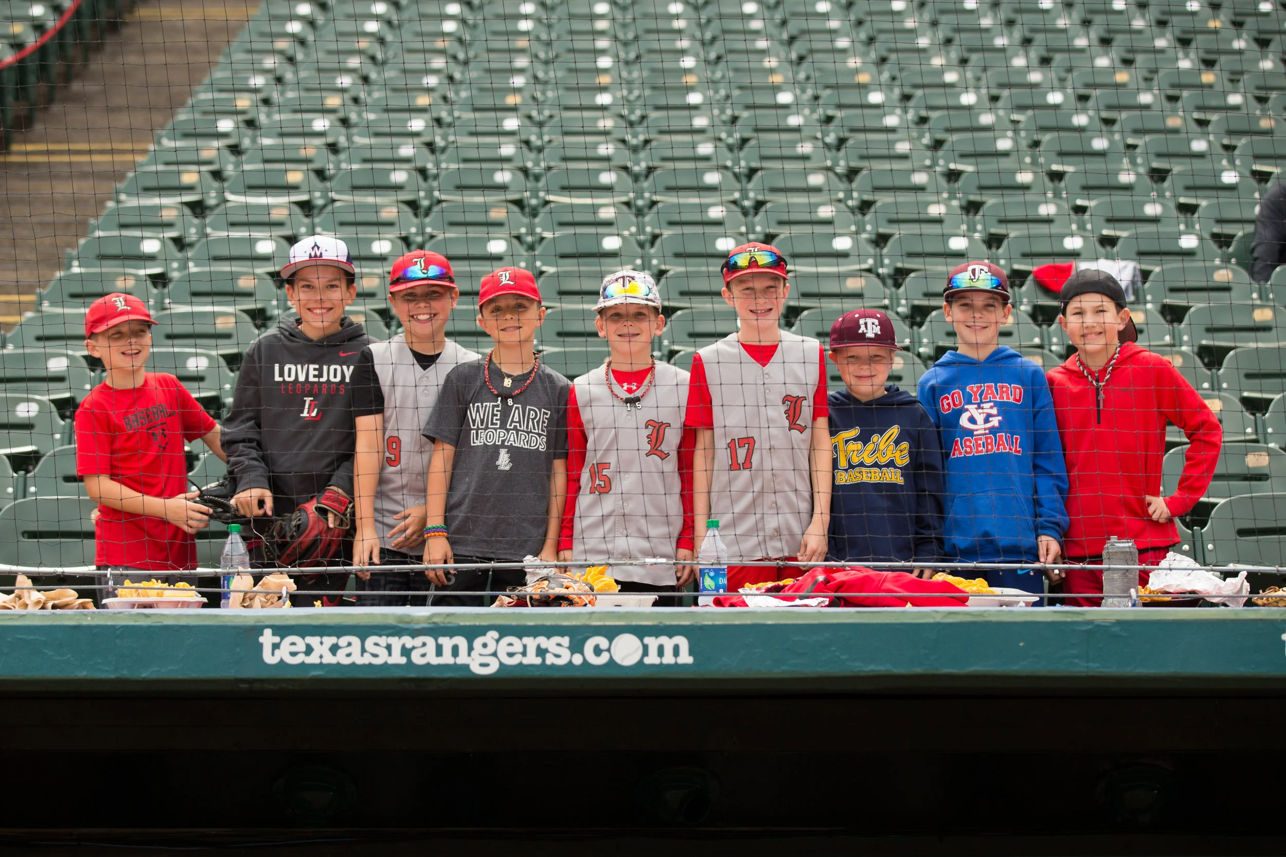 Little Leopards watching Lovejoy take on Highland Park at Globe Life Park