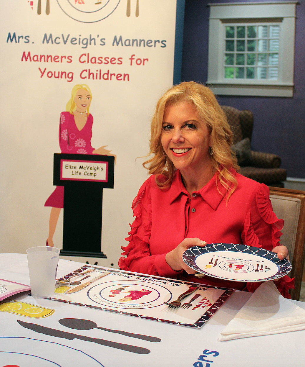 Mrs. McVeigh’s Manners Summer Camps will include a section on how to properly set a table.