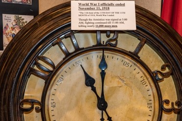 The eleventh hour of the eleventh day of the eleventh month marked the official hour of the armistice
