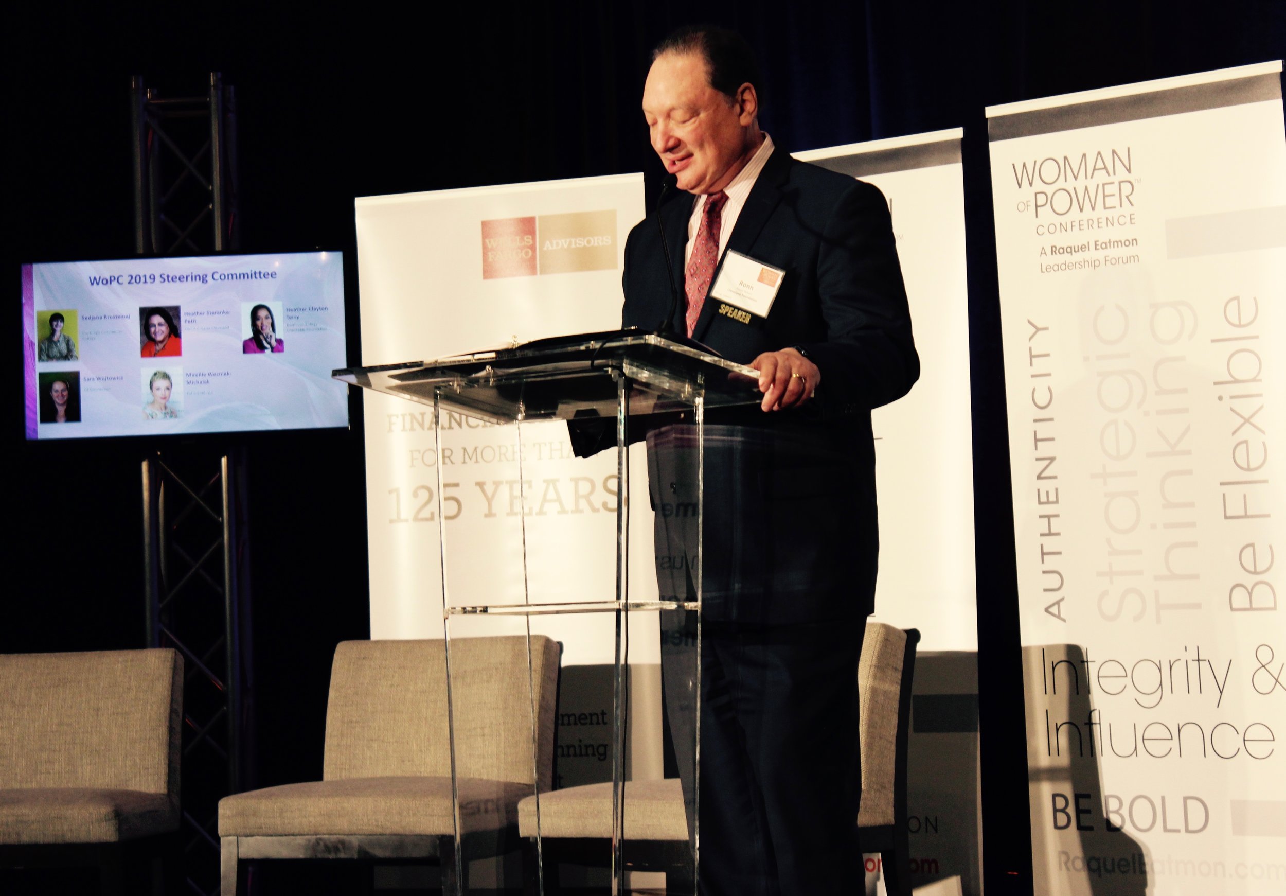 CEO, The Cleveland Foundation, Ronn Richard created a roadmap for attendees through his speech: Leadership in Uncertain Times & A Changing Workforce.