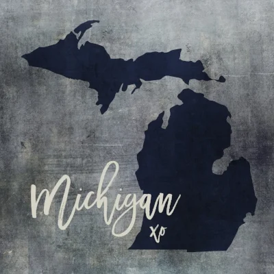 Exclusive Michigan Art Collection by Brandi Fitzgerald Fusion Arts - Available ONLY at Urban Nest.