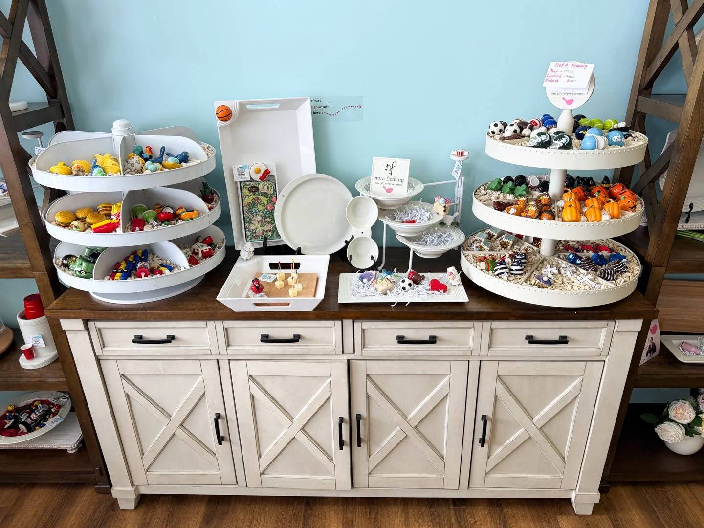 Assorted Nora Fleming ceramic minis