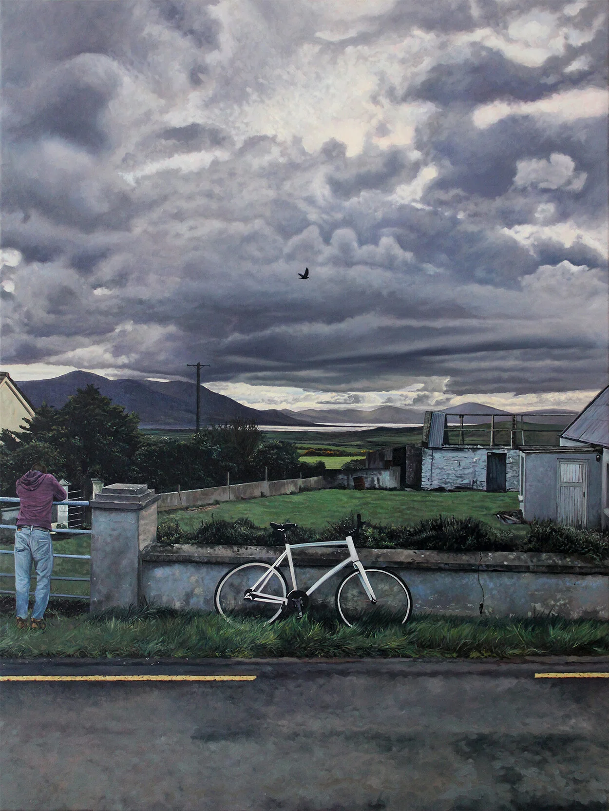  'Idlewild’, oil on canvas, 101 x 76cm, 2020 