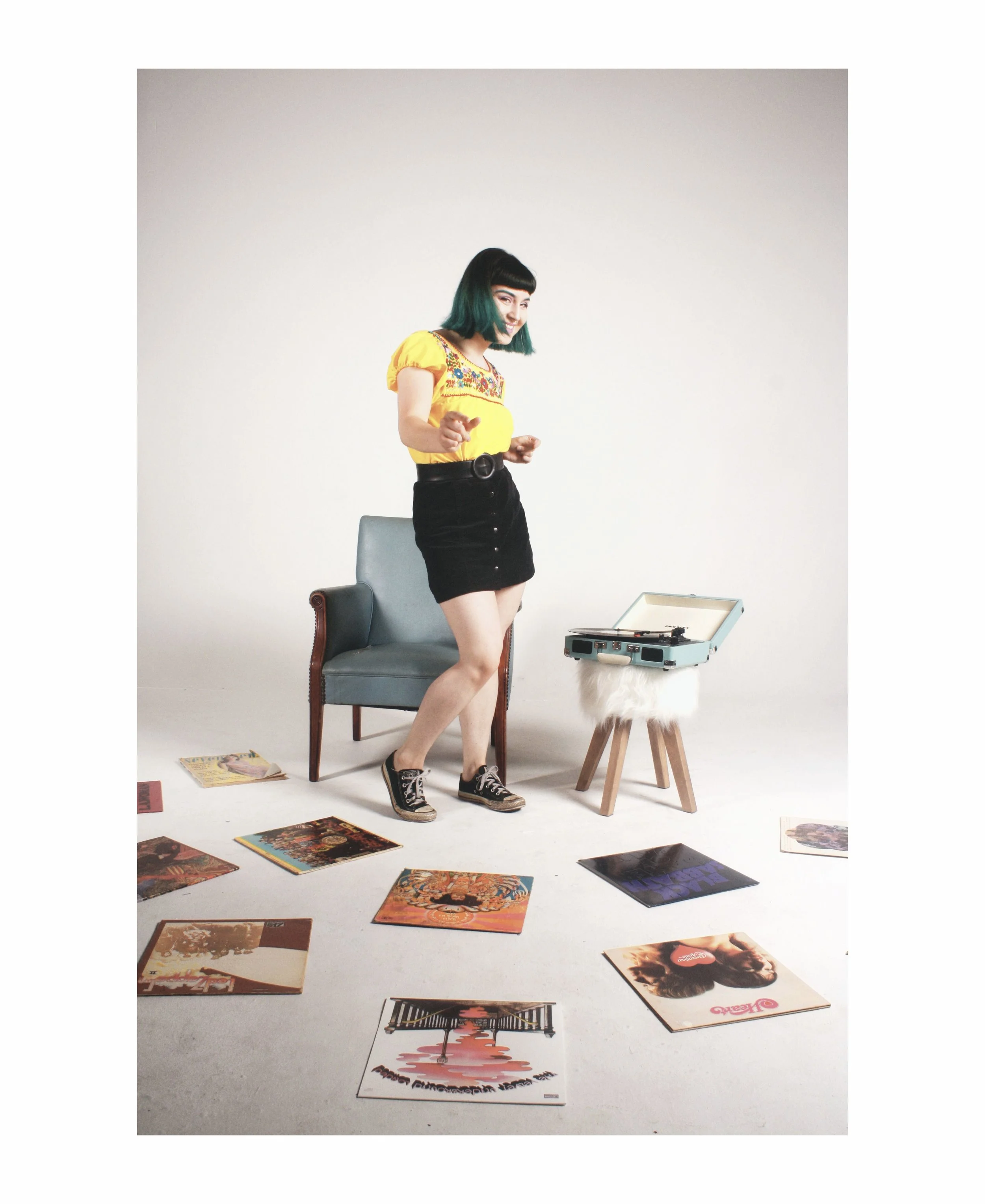 Photo shoot with K.L.