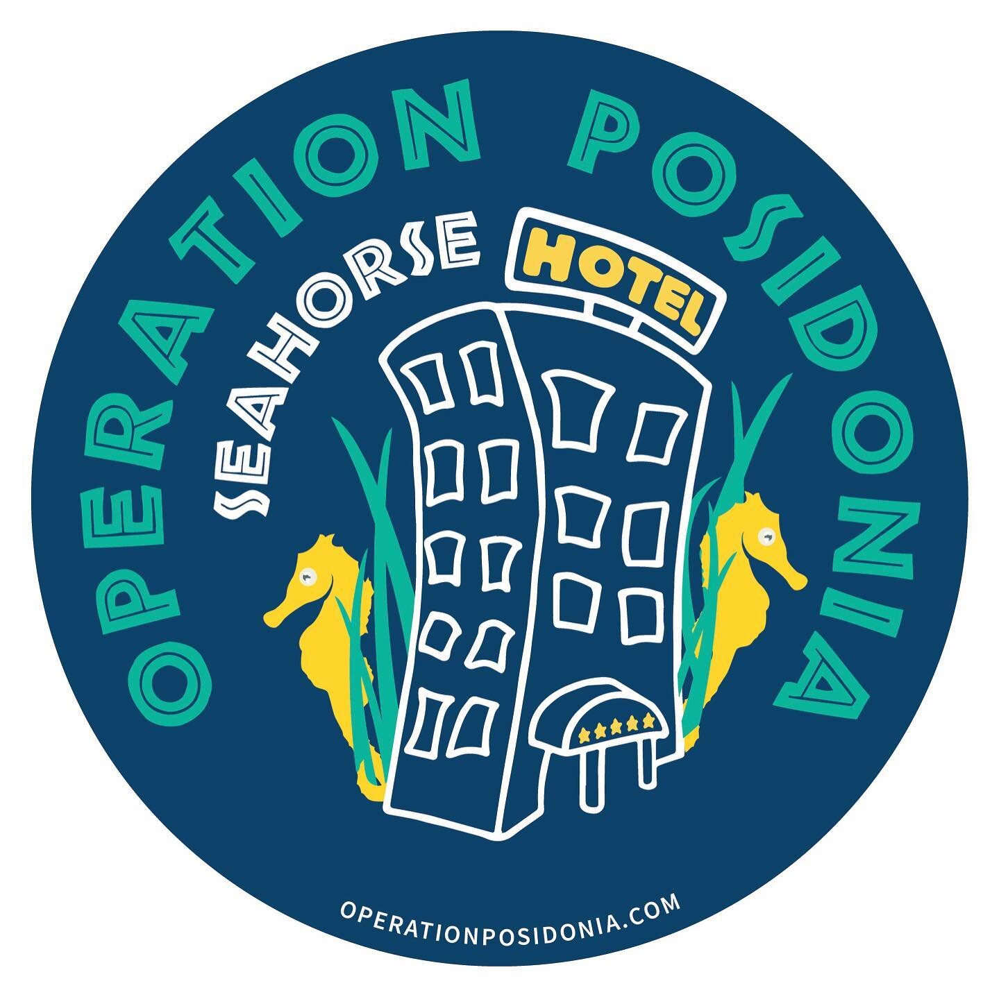 Introducing the new logo for our Seahorse Hotels X Operation Posidonia collaboration! We are planning to begin field work for this project in April with our friends from @ides_unsw @utsscience @nswdpi_fisheries and @sealifesydneyaquarium 

Project su